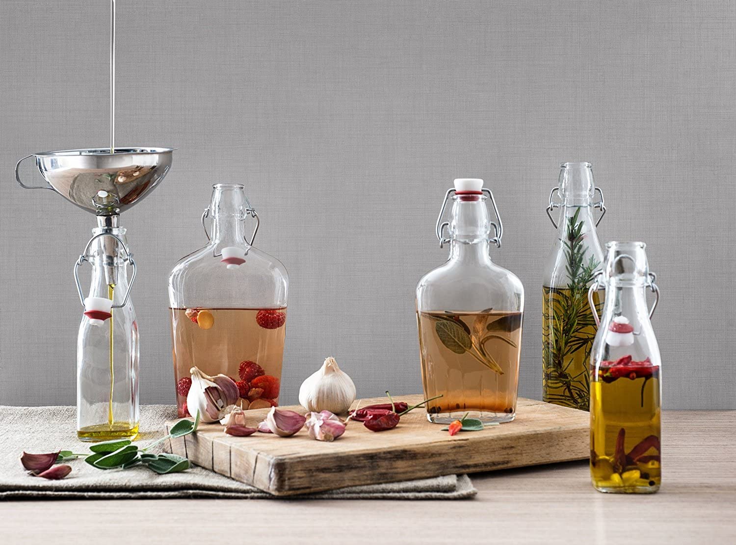 Bormioli rocco fiaschetta with hermetic lid